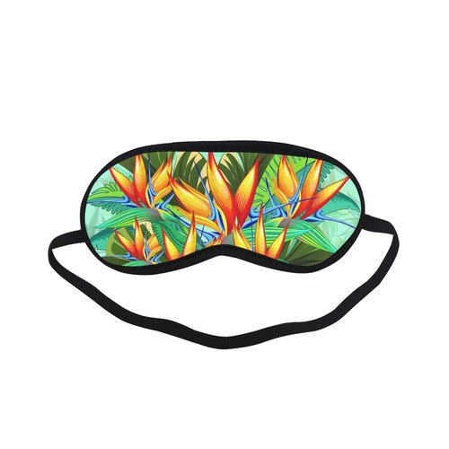 Bird of Paradise Flower Exotic Nature Sleeping Mask