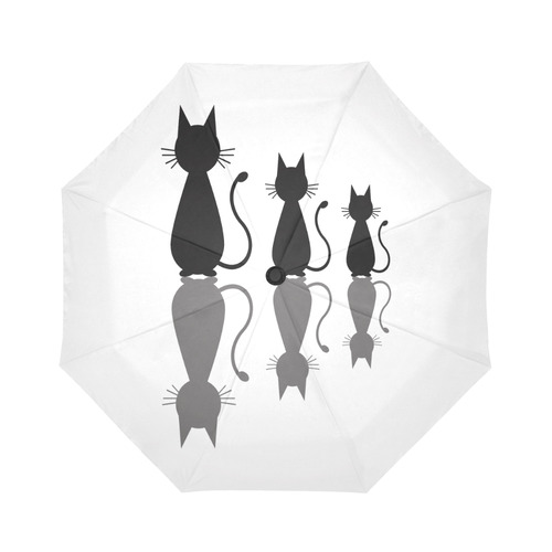 Cats Auto-Foldable Umbrella (Model U04)
