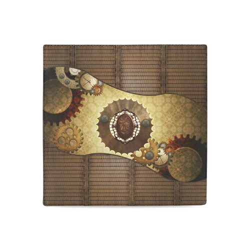 Steampunk, the noble design Women's Leather Wallet (Model 1611)
