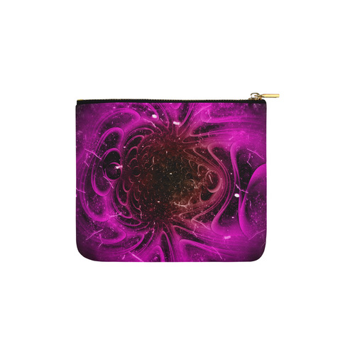 Abstract design in purple colors Carry-All Pouch 6''x5''