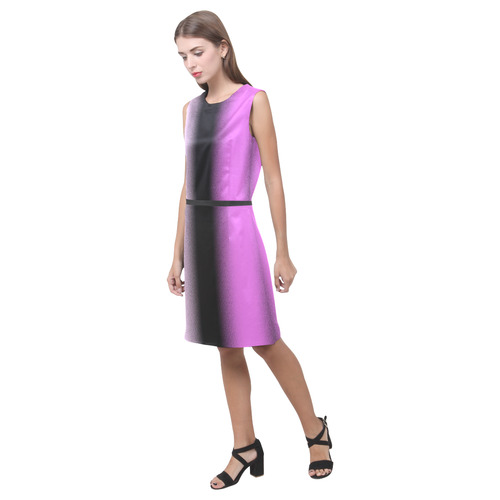 Night Pink Eos Women's Sleeveless Dress (Model D01)