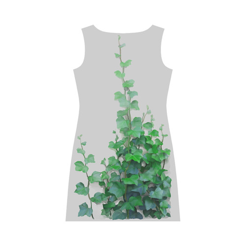 Vines, climbing plant Round Collar Dress (D22)