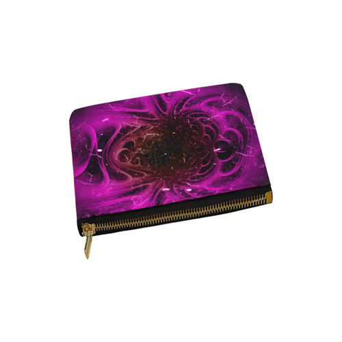 Abstract design in purple colors Carry-All Pouch 6''x5''