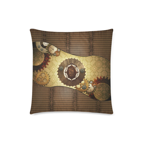 Steampunk, the noble design Custom Zippered Pillow Case 18"x18"(Twin Sides)