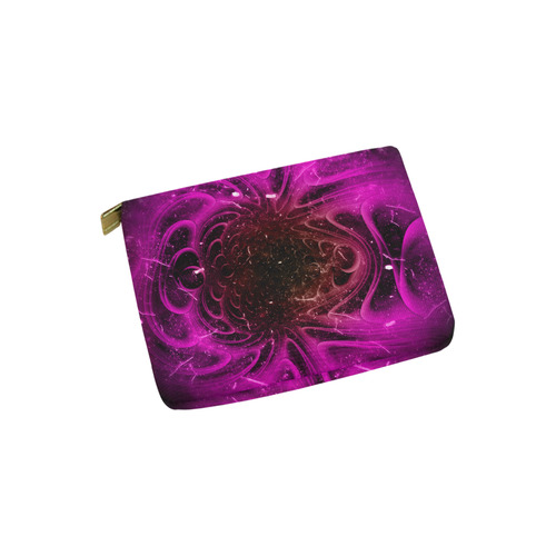 Abstract design in purple colors Carry-All Pouch 6''x5''