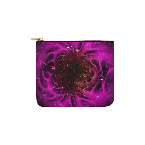 Abstract design in purple colors Carry-All Pouch 6''x5''