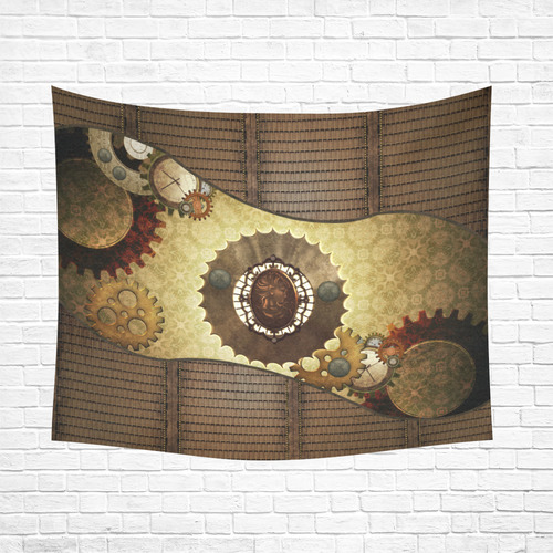 Steampunk, the noble design Cotton Linen Wall Tapestry 60"x 51"