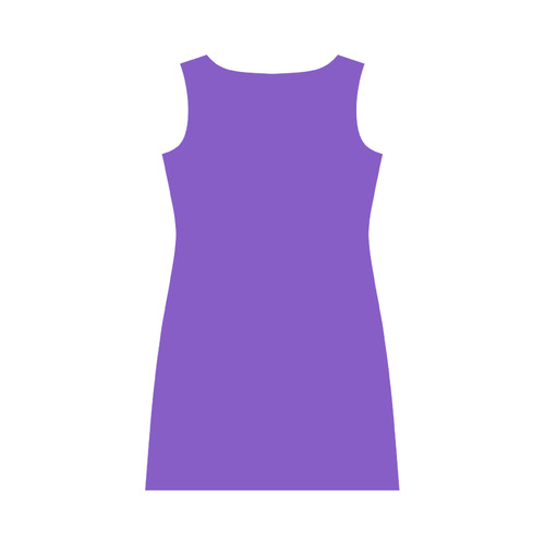 Purple Round Collar Dress (D22)