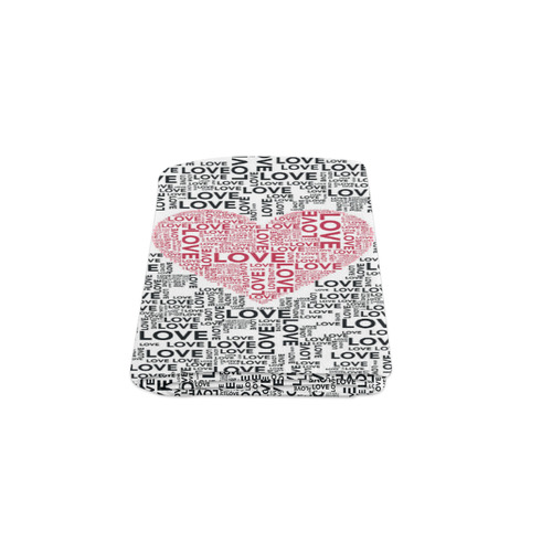 Love Heart Blanket 50"x60"