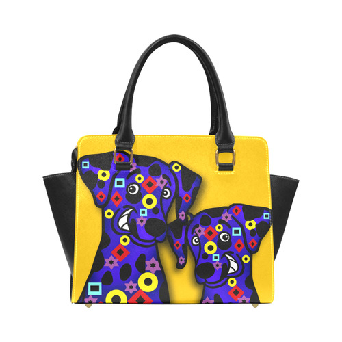 Doodle dog DAN Classic Shoulder Handbag (Model 1653)