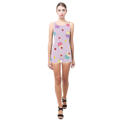 Fruity Cupcakes Classic One Piece Swimwear (Model S03)