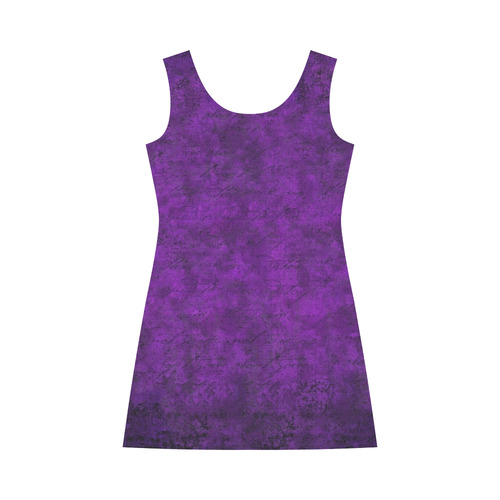 Purple Bateau A-Line Skirt (D21)