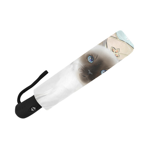 Thai Kitten Cat Auto-Foldable Umbrella (Model U04)