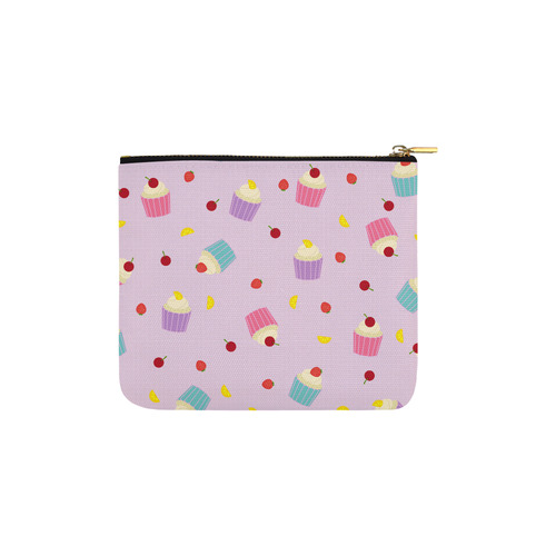 Fruity Cupcakes Carry-All Pouch 6''x5''