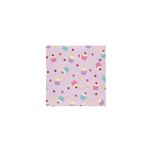 Fruity Cupcakes Square Towel 13“x13”