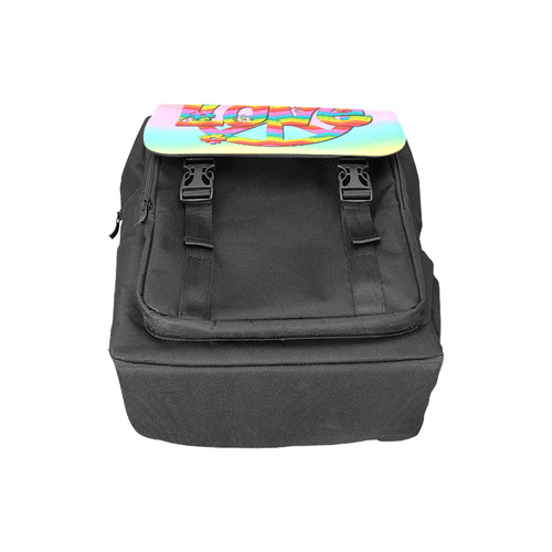 Colorful Love and Peace Background Casual Shoulders Backpack (Model 1623)