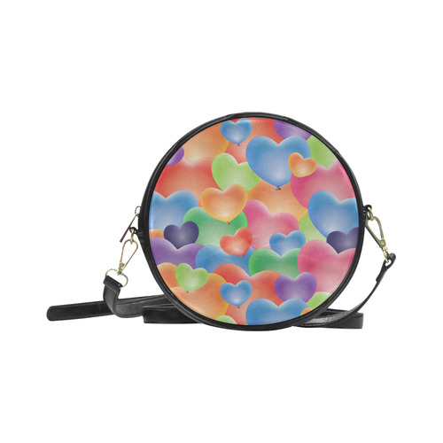 Funny_Hearts_20161206_by_Feelgood Round Sling Bag (Model 1647)