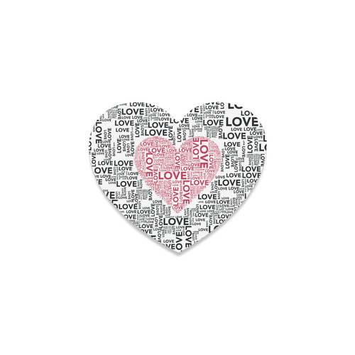 Love Heart Heart Coaster