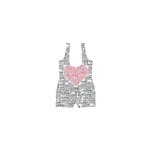 Love Heart Classic One Piece Swimwear (Model S03)