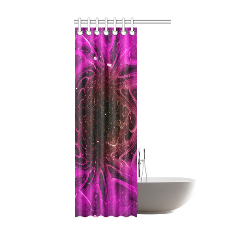 Abstract design in purple colors Shower Curtain 36"x72"