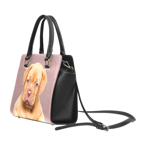 Sweet Puppy in his Blue Shoe Classic Shoulder Handbag (Model 1653)