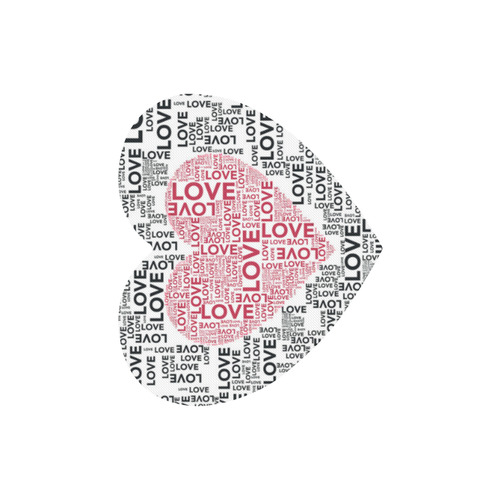 Love Heart Heart-shaped Mousepad
