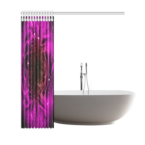 Abstract design in purple colors Shower Curtain 69"x72"