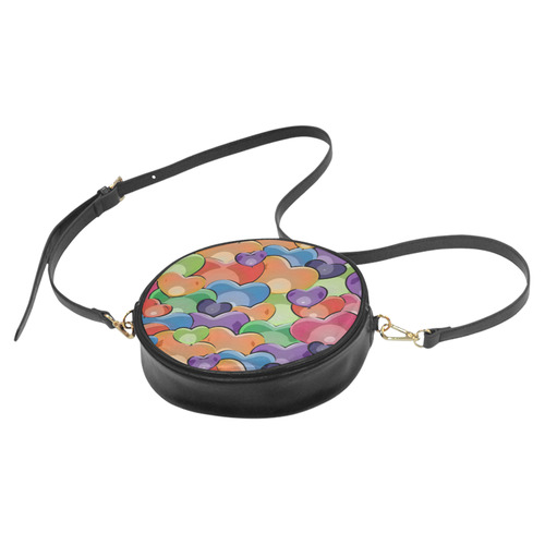 Funny_Hearts_20161205_by_Feelgood Round Sling Bag (Model 1647)