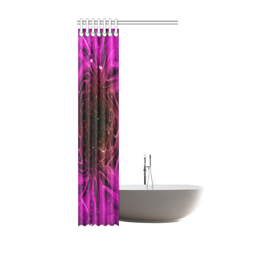 Abstract design in purple colors Shower Curtain 36"x72"