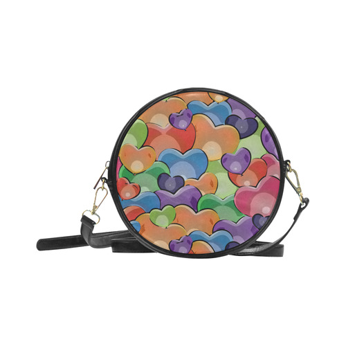 Funny_Hearts_20161205_by_Feelgood Round Sling Bag (Model 1647)