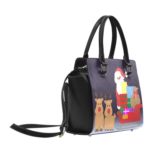 Christmas Classic Shoulder Handbag (Model 1653)