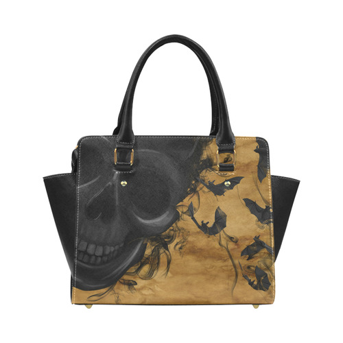 skull-and-Halloween Classic Shoulder Handbag (Model 1653)