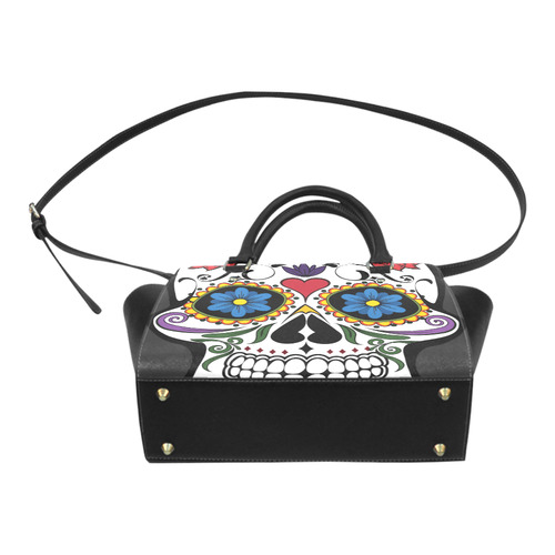 cranium-Skull Classic Shoulder Handbag (Model 1653)