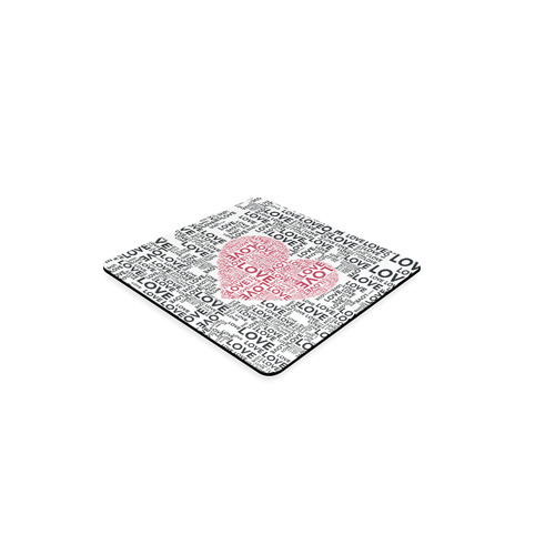 Love Heart Square Coaster