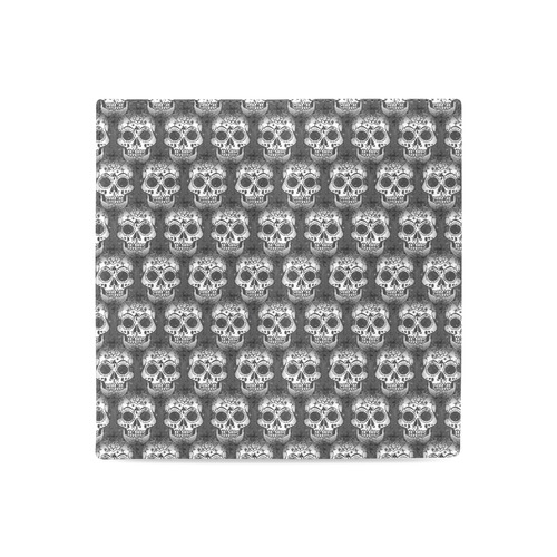 new skull allover pattern 2 by JamColors Women's Leather Wallet (Model 1611)