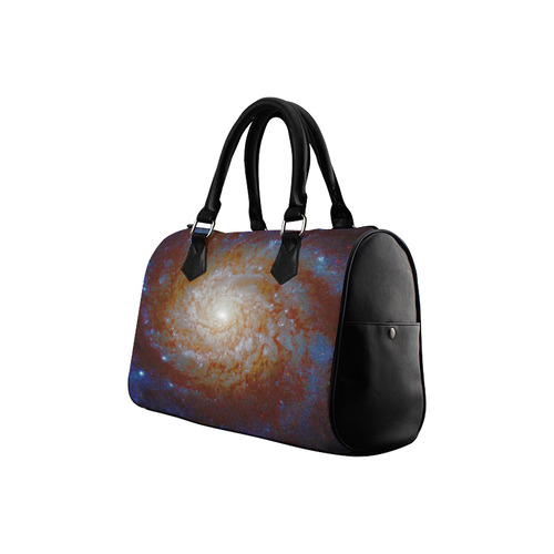 Spiral Galaxy Hubble Telescope Boston Handbag (Model 1621)