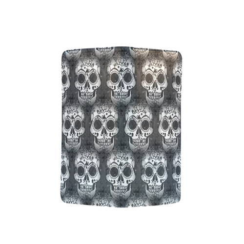 new skull allover pattern by JamColors Men's Clutch Purse （Model 1638）