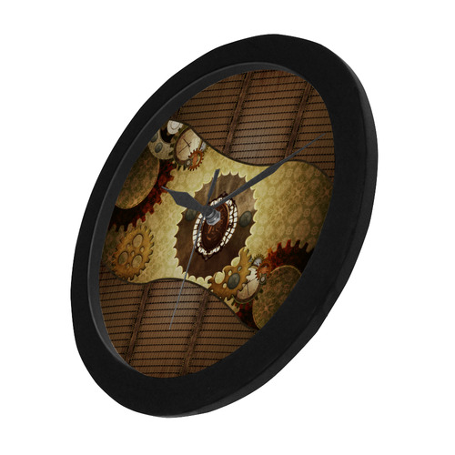 Steampunk, the noble design Circular Plastic Wall clock