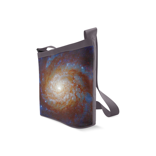 Spiral Galaxy Hubble Telescope Crossbody Bags (Model 1613)