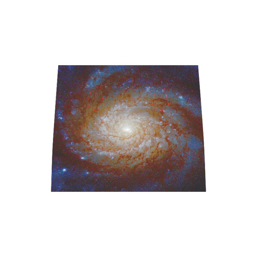 Spiral Galaxy Hubble Telescope Boston Handbag (Model 1621)