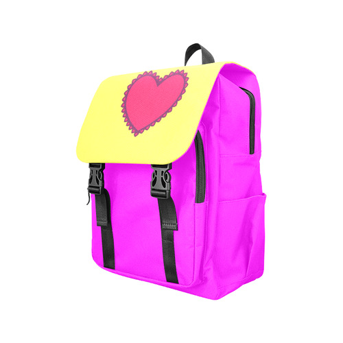 Elegant Heart Casual Shoulders Backpack (Model 1623)