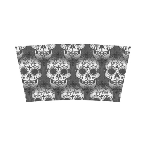 new skull allover pattern by JamColors Bandeau Top