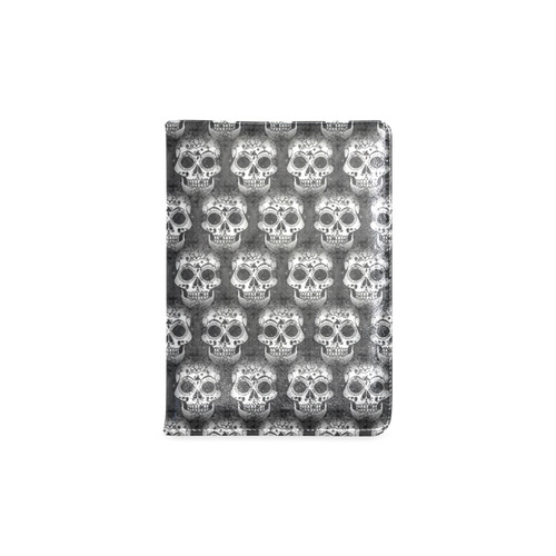 new skull allover pattern 2 by JamColors Custom NoteBook A5