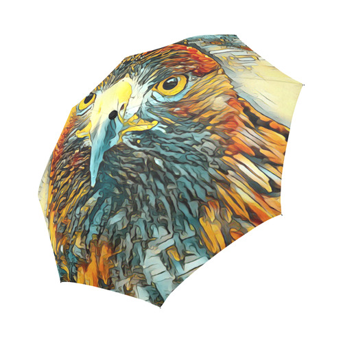 Animal_Art_Eagle20161202_by_JAMColors Auto-Foldable Umbrella (Model U04)