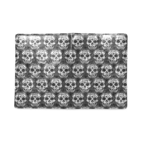 new skull allover pattern 2 by JamColors Custom NoteBook B5