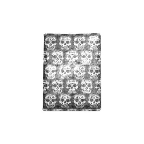 new skull allover pattern 2 by JamColors Custom NoteBook B5