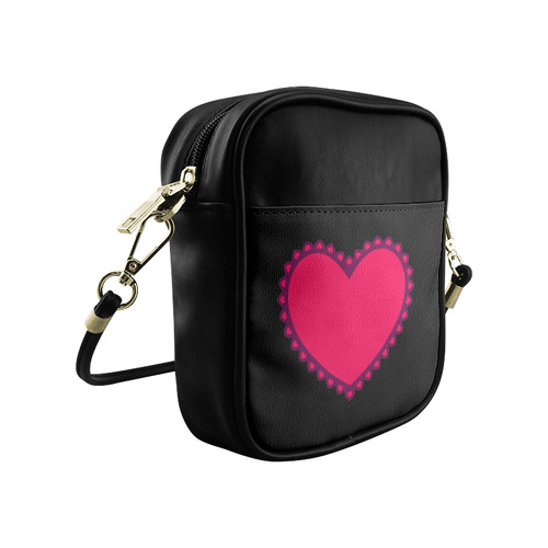 Elegant Heart Sling Bag (Model 1627)