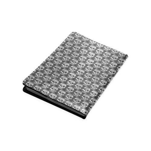 new skull allover pattern 3 by JamColors Custom NoteBook B5