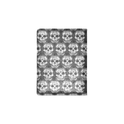 new skull allover pattern 2 by JamColors Custom NoteBook B5