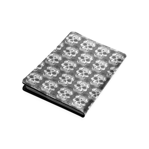 new skull allover pattern 2 by JamColors Custom NoteBook B5